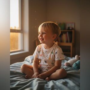 Janie and Jack Multicolor Kids Pajama Set